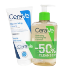 CeraVe hidratantna krema i hidratantno ulje za čišćenje lica i tijela, promotivno pakiranje, akcija