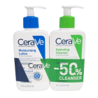 CeraVe hidratantni losion i hidratantna emulzija za čišćenje lica i tijela, promotivno pakiranje, akcija, njega kože