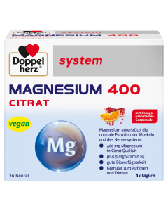 Doppelherz system Magnezij 400 citrat