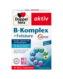 Doppelherz aktiv B-Kompleks + folna kiselina DEPO