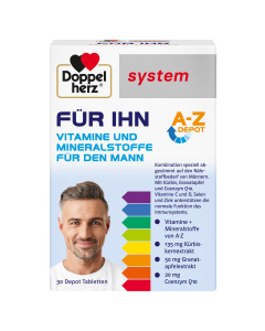 Doppelherz system Za njega A-Z DEPO
30 tableta
