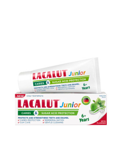Lacalut junior 6+ zubna pasta za zaštitu od karijesa i šećerne kiseline