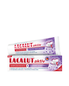 Lacalut zubna pasta aktiv gum protection & healthy tooth enamel