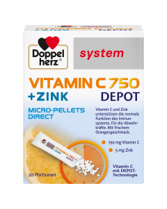 Doppelherz system Vitamin C 750 + cink DEPO DIREKT
