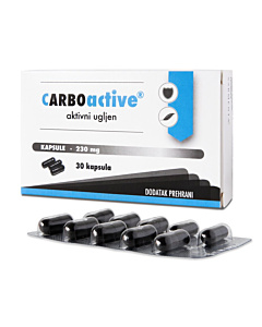 Carboactive kapsule 230 mg aktivnog ugljena