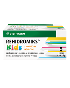 Dietpharm Rehidromiks Kids prašak okus naranče