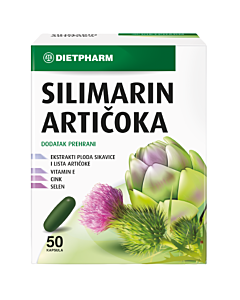 Dietpharm Silimarin artičoka 50 kapsula