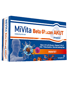 HamaPharm MiVita Beta Glucan AKUT kapsule