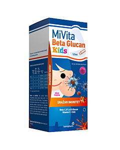 HamaPharm MiVita Beta Glucan KIDS sirup