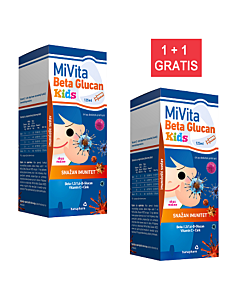 Hamapharm MiVita Beta Glucan sirup 1+1 GRATIS