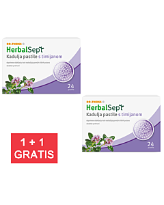 HerbalSept Kadulja pastile s timijanom 1+1 GRATIS