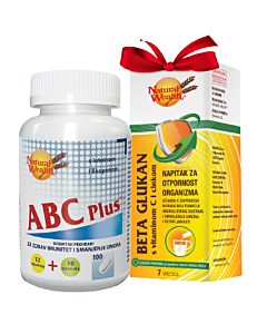 Natural Wealth ABC Plus tablete GRATIS Beta Glukan