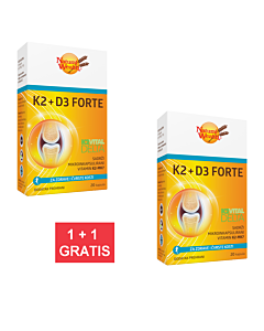 Natural Wealth K2 D3 forte 1+1 gratis