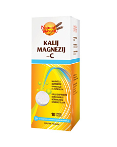 Natural Wealth Kalij, Magnezij i C vitamin šumeće tablete