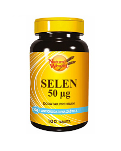 Natural Wealth Selen 50 μg tablete