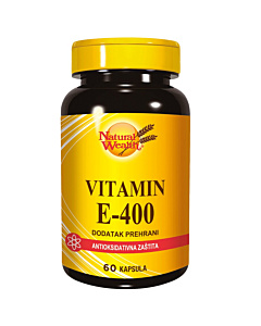Natural Wealth Vitamin E-400 kapsule