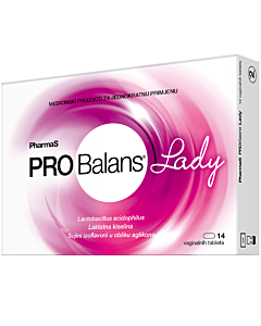 PharmaS PROBalans Lady vaginalete