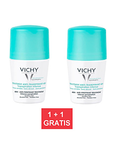 Vichy roll-on dezodorans protiv prekomjernog znojenja 1+1 GRATIS