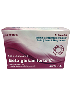 Aktival Beta Glukan forte C 60 kapsula