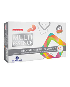 Alkaloid MULTI ESSENCE vitamini i minerali za odrasle 50+ tablete