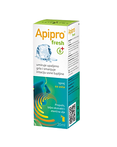 Apipharma Apipro Fresh sprej za grlo