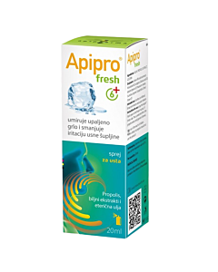 Apipharma Apipro Fresh sprej za grlo