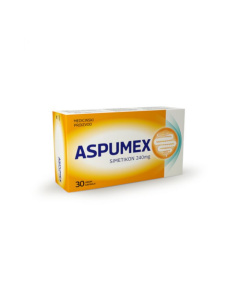 Aspumex Simetikon 240 mg meke kapsule