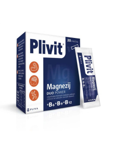 Plivit Magnezij Duo Power 20 vrećica