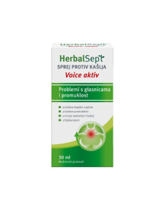 HerbalSept sprej protiv kašlja Voice aktiv