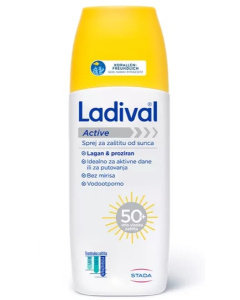 LADIVAL AKTIV sprej za zaštitu od sunca SPF 50+