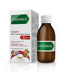 PIP Farmakol Feropip-medni sirup obogaćen željezom