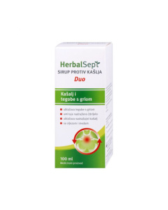 HerbalSept Sirup protiv kašlja Duo