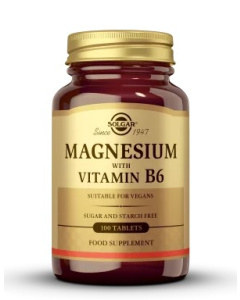 Solgar Magnezij s Vitaminom B6