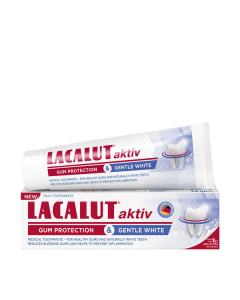 Lacalut zubna pasta aktiv gum protection & gentle white