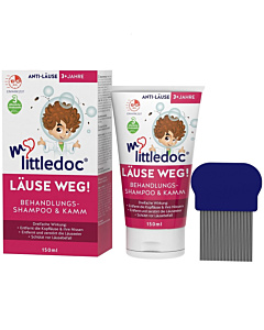 mylittledoc UŠI 2u1 šampon+češalj