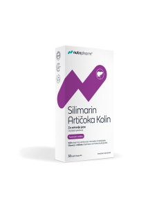 Nutripharm Silimarin Artičoka Kolin 30 kapsula
