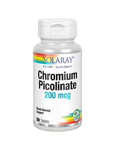 Solaray Krom pikolinat tablete (Chromium Picolinate)