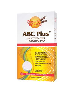 Natural Wealth ABC Plus 20 šumećih tableta
