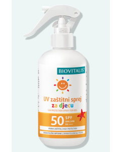 Biovitalis UV zaštitni sprej za djecu SPF 50