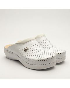 Zatvorene klompe Classic bijela